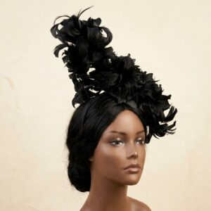 Feathered_Fascinator_-_Black_